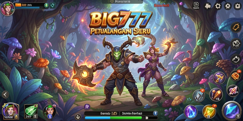 Screenshot BIG777 menampilkan aksi petualangan yang mendebarkan.