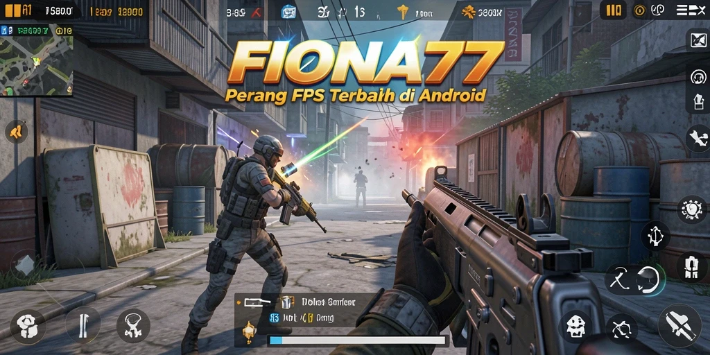 Tangkapan layar gameplay menegangkan dari FIONA77.