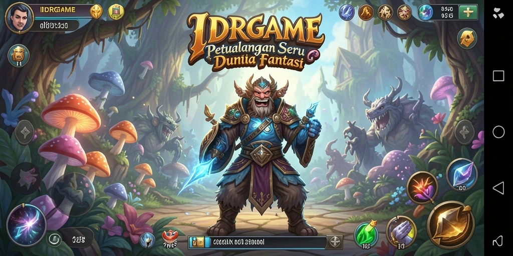 Gameplay seru dan menantang dalam IDRGAME