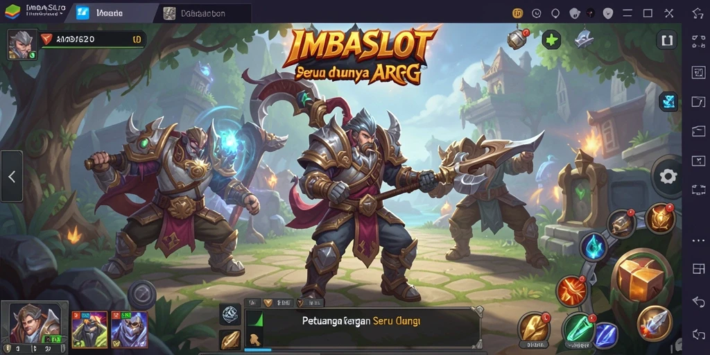 Tampilan gameplay seru dan mendebarkan di <strong>IMBASLOT</strong>.