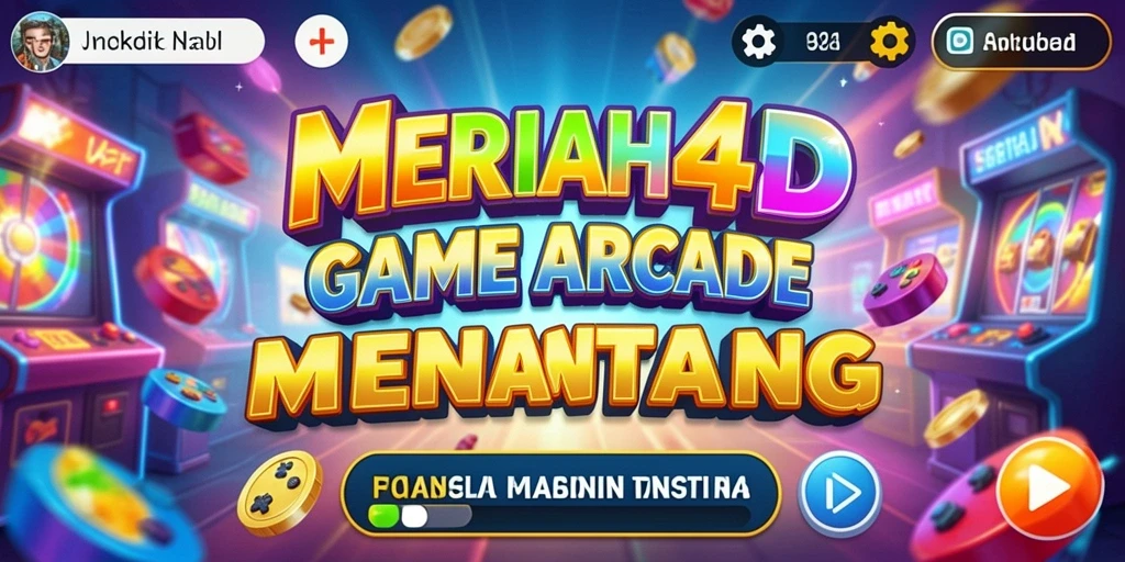 Tangkapan layar MERIAH4D menunjukkan aksi gameplay Arcade yang seru.