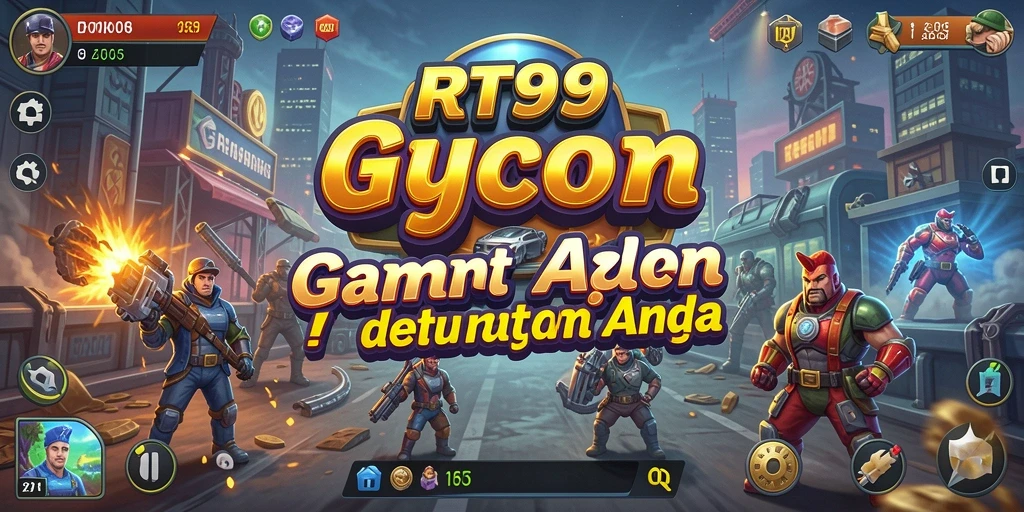 Screenshot menunjukkan gameplay RT99 yang menarik dan strategis.