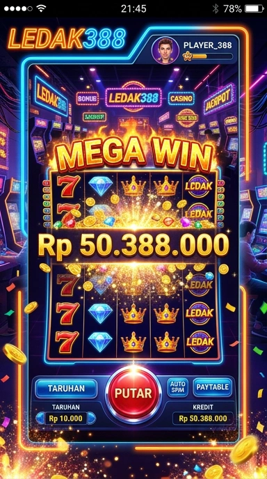 Pengguna menikmati fitur keamanan pada aplikasi ledak388.